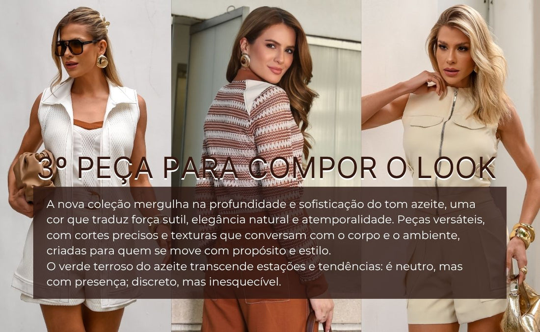 3ª peça para composição de look