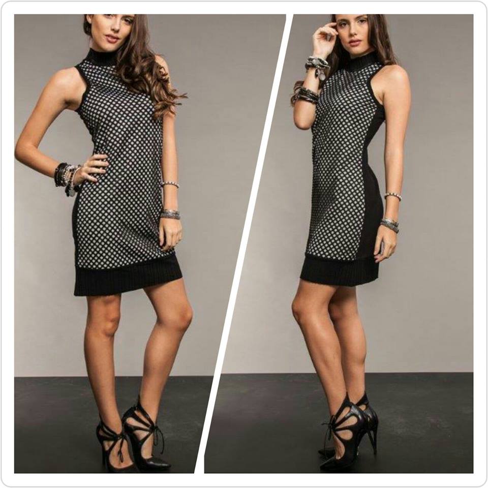 Double face dress