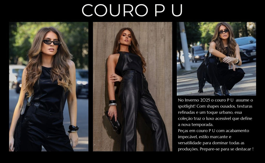 Couro PU: Sofisticação Consciente que Nunca Sai de Cena