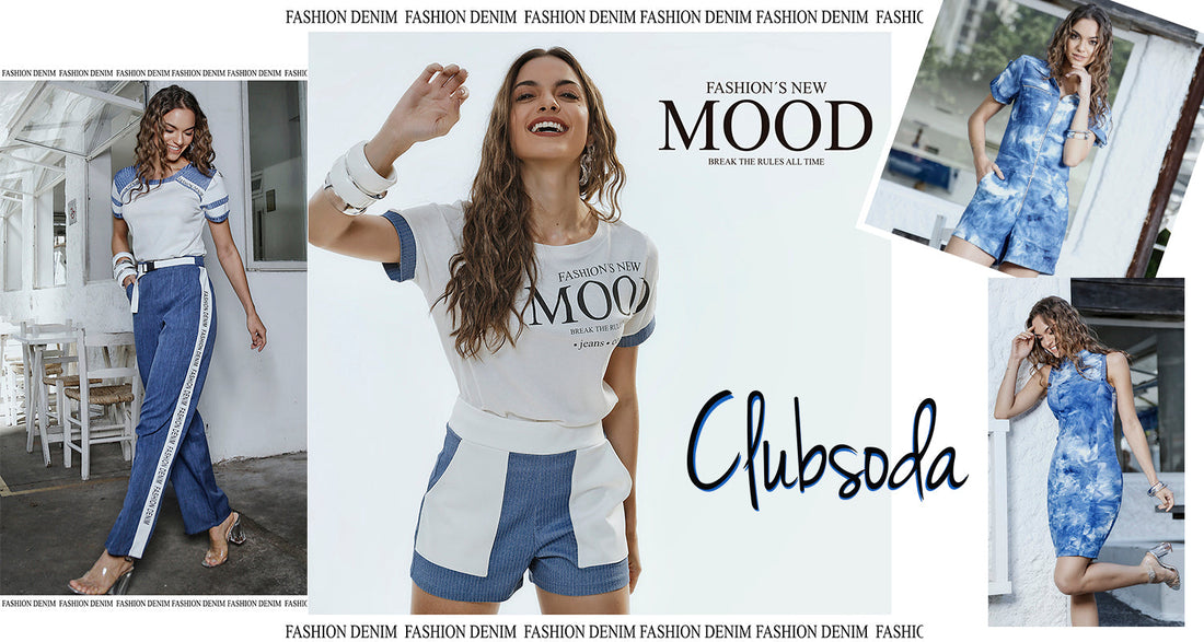 Fashion Denim. Tendência para o Verão 2020.