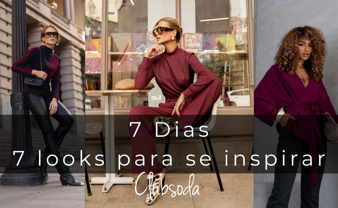 7 ideias de looks de inverno para usar durante a semana.