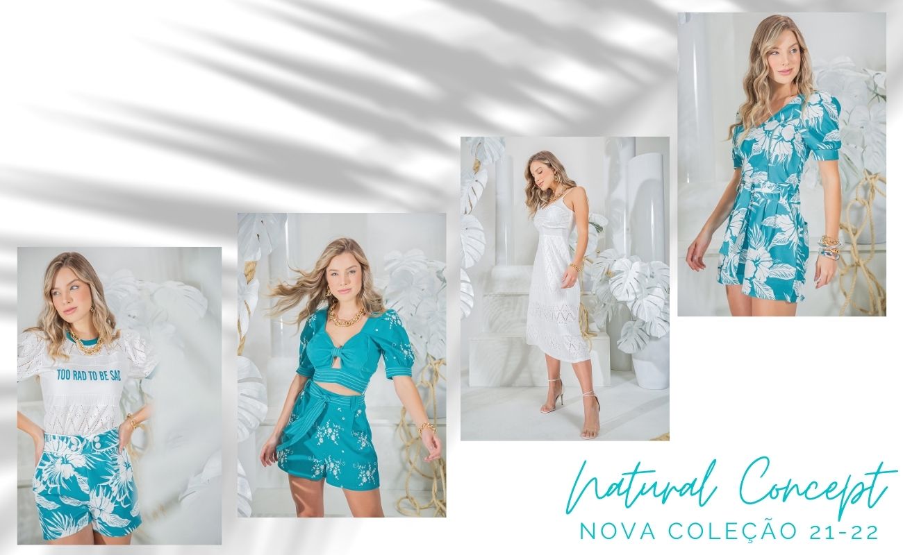 Tendência Verão Natural Concept