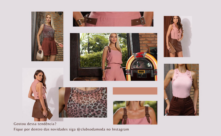 Rosa & Marrom: a combinação que você deve apostar!