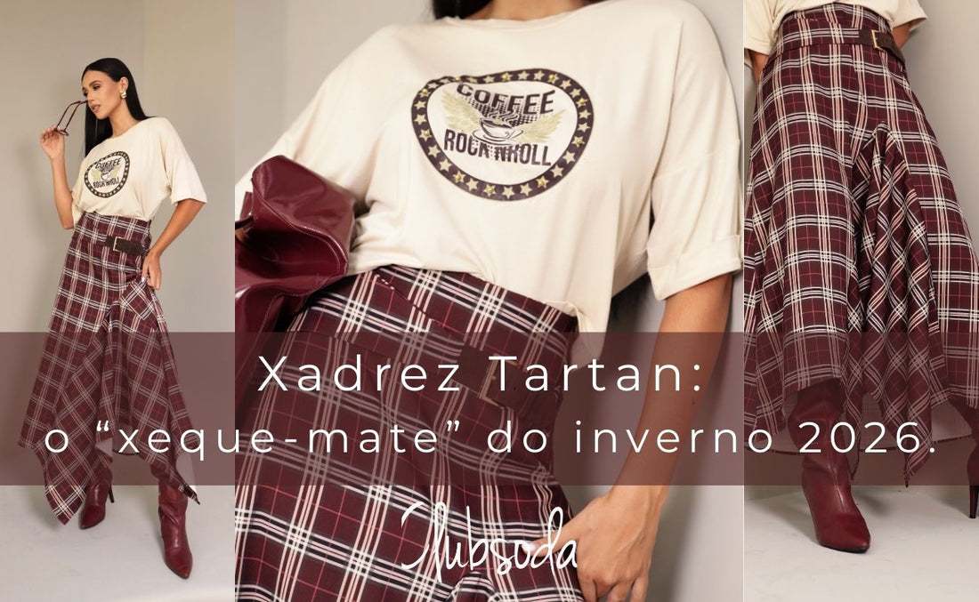 Xadrez Tartan: o “xeque-mate” do inverno 2026.