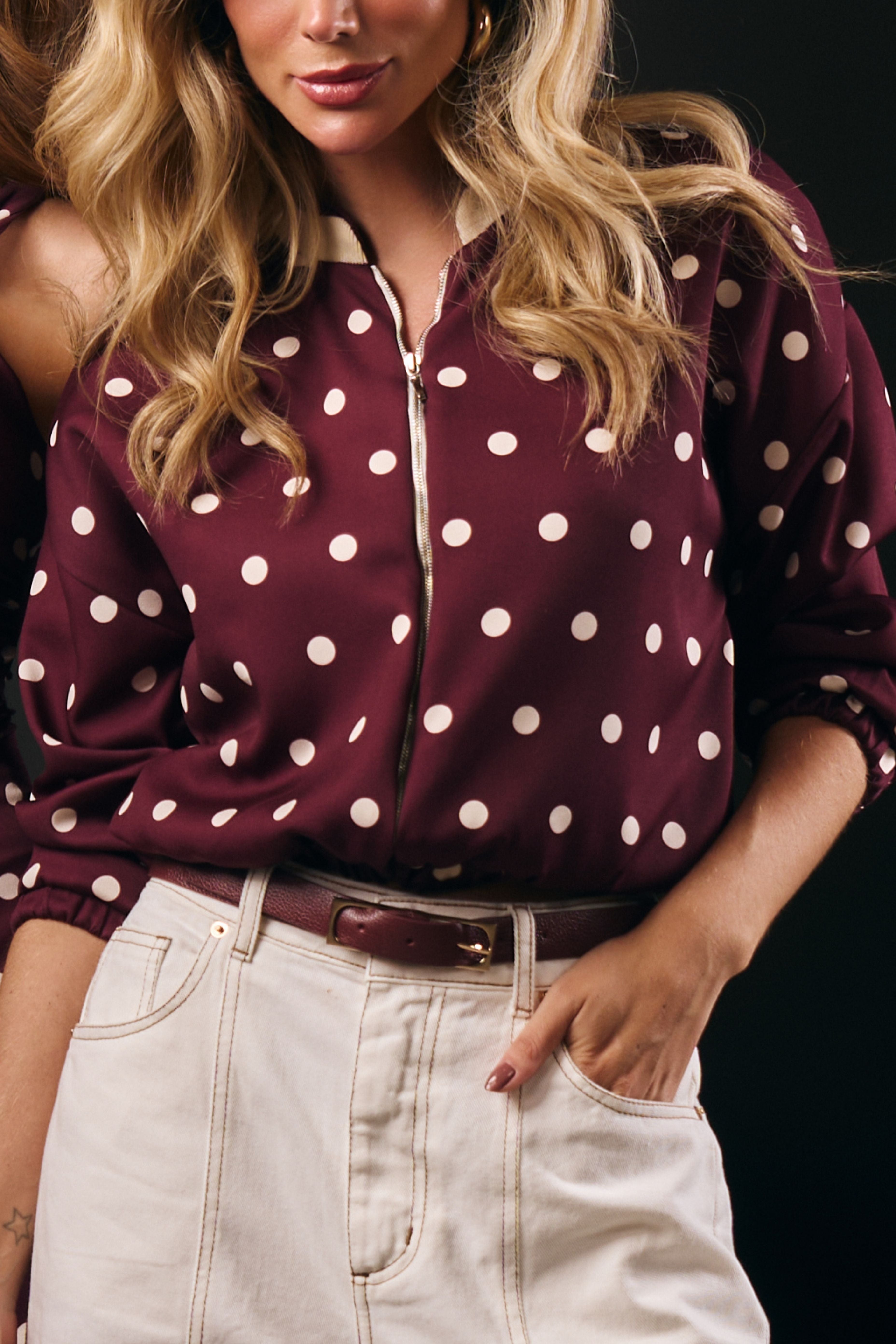 JAQUETA BOMBER EM ALFAIATARIA POA FORRADA