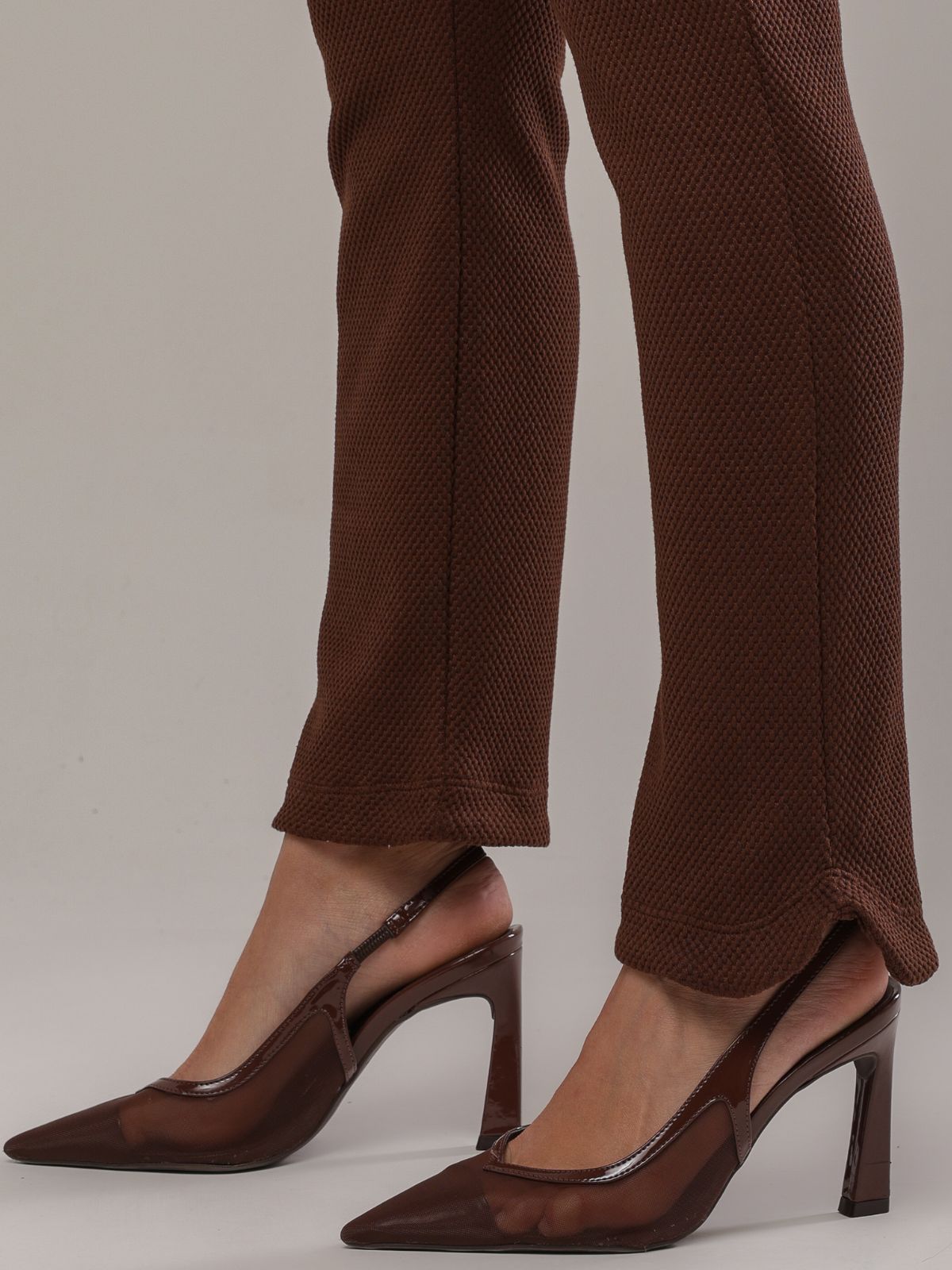 Calça Feminina Esportiva Skinny Malha Piquet Passante Suede Luxo