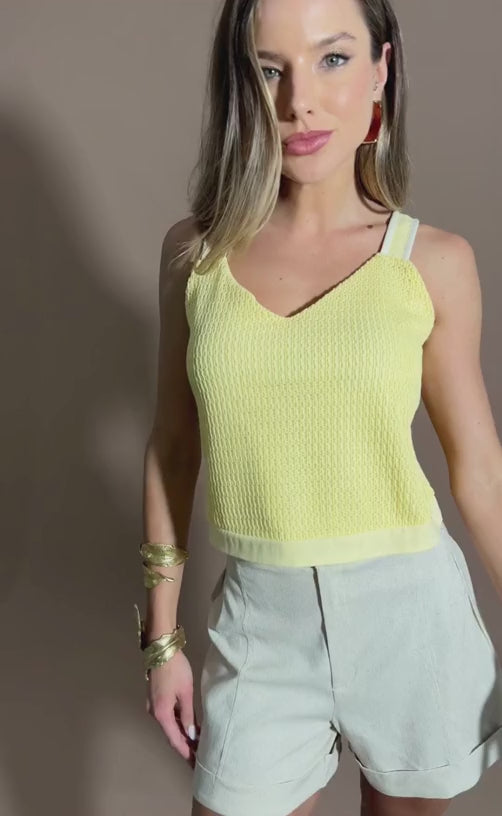 REGATA CROCHET COM LINHO E COURINO